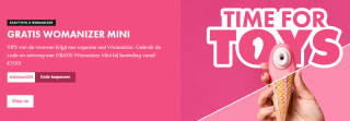 Gratis Womanizer Mini bij je bestelling via EasyToys