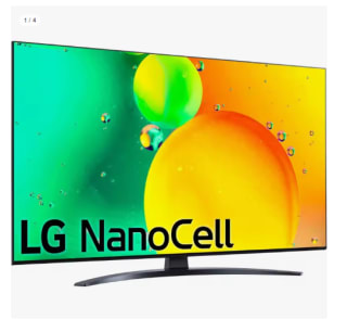 Televisor LG 43NANO766QA 43" LED NanoCell UltraHD 4K HDR10 Pro por 335.69€ (Cuenta Nueva 323.69€)
