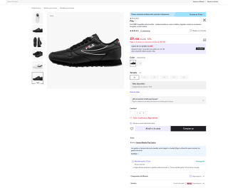 Zapatillas Fila ORBIT Hombre por solo 27,15€ (Nuevos usuarios por 15,15€)