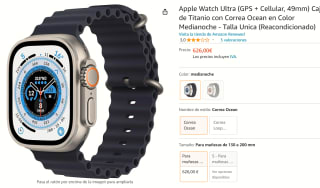 Apple Watch Ultra 49mm voor €629 bij Amazon
