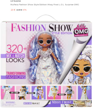 Muñeca Fashion Show Style Edition Missy Frost L.O.L. Surprise OMG por 20€