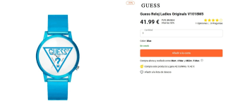 Guess Reloj Ladies Originals V1018M5 por 41,99€