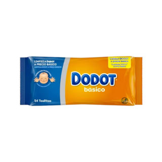 DODOT Básico Pack de 18 bolsas de 54 Toallitas Húmedas cada bolsa para bebé 972 toallitas por solo 16,88€