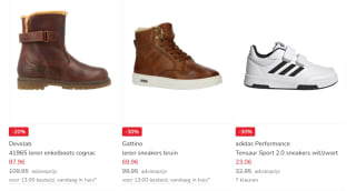 Tot 30% korting op kids schoenen van Puma, Tommy Hilfiger, Replay, Calvin Klein en meer bij Kleertjes.com