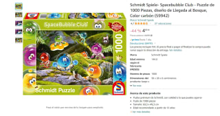 Puzle de 1000 piezas de la marca Schmidt Spiele, saga Spacebubble Club llegada al bosque por 3,50€