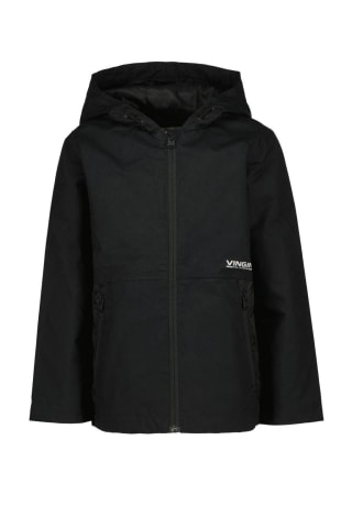 Vingino kinder zomerjas zwart voor €26,99 bij Wehkamp