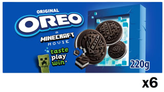 6 Paquetes de Galleta rellena de crema sabor vainilla OREO, caja 220 g por 9.82€