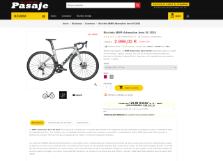 Bicicleta MMR Adrenaline Aero 00 2024 Ultegra Di2 12V por solo 2,999€