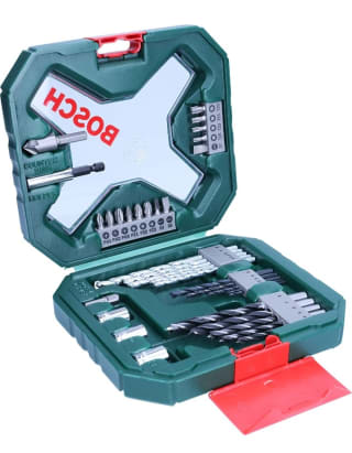 Bosch 34 uds. Set de puntas de atornillar y brocas X-Line por 11,99€.