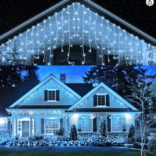 Cortina luces exterior 4M 240 Leds a 9.99€