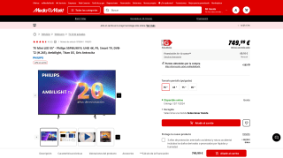 Philips 55PML9019 TV Mini LED 55" por 735€