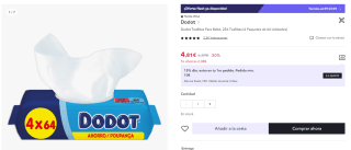 Hasta 30% + 50% EXTRA descuento en productos Cuidado Bebe ofertazas