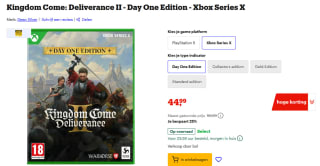Kingdom Come Deliverance II Day One Edition voor €44,99 bij Bol