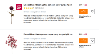 50% korting op alle woonaccessoires bij Karwei