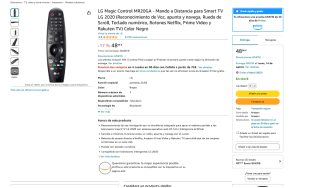 Magic control LG a tan solo 48,96€