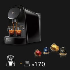 Cafetera L'or Barista + 170 capsulas por 69€