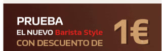 Descuento de -1€ para el nuevo Nescafé Barista Style