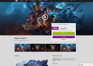 Baldur's Gate 3 (PC/Mac VPN) por solo 21,90€