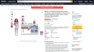 Barbie y su Pastelería por 8,75€