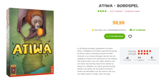 999 Games Atiwa - Bordspel voor €29,99