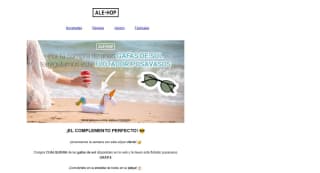 Regalo de flotador posavasos por la compra de unas gafas de sol