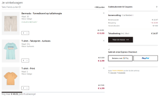 3 halen 2 betalen op de sale bij Takko Fashion