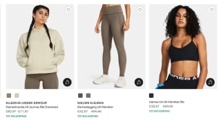 50% Korting tijdens de Mid Season Sale bij Under Armour