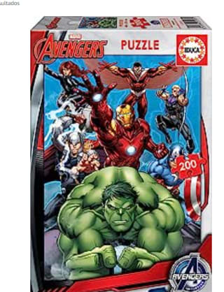 Puzle Infantil Avengers. de 200 Piezas Marvel marca Educa por sólo 5,99€