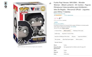 Figura Funko Pop, WW 80th personajes Wonder Woman por 6,95€