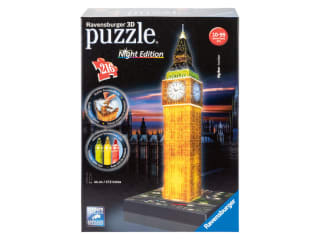 Diverse Ravensburger 3D Puzzel Night Edition voor €17,99 bij de Lidl