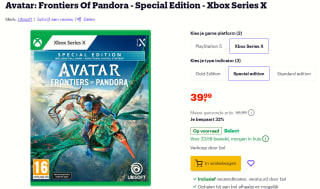 Avatar: Frontiers of Pandora - Special Edition voor €39,99 bij Bol.com