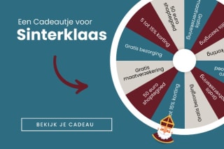 Spin voor korting of shoptegoed bij 123jaloezie