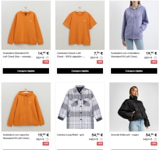 Oferta hasta 70% descuento en ropa y calzado Converse