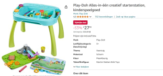 2-in-1 Play-Doh Creatief Starters Station voor €27,99 bij Amazon