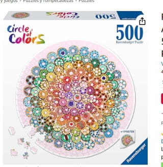 Marca Ravensburger - Puzzle: Donuts de 500 piezas
