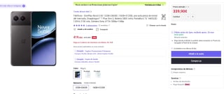 OnePlus Nord 4 5G 12GB+256GB por 339,90€