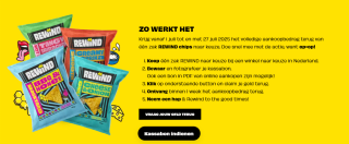 Probeer Rewind chips gratis na cashback