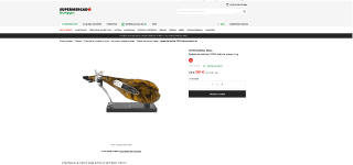 MONTANERA REAL Paleta de bellota 100% ibérica pieza 4 kg por 80€