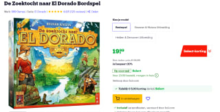 De Zoektocht naar El Dorado (voor €19,99 bij Bol.com