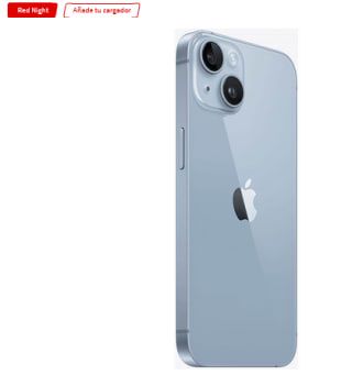 Apple iPhone 14 Azul 128GB 5G 6.1" OLED Super Retina XDR a 849€