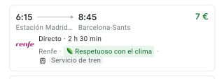 Renfe AVLO Madrid - Barcelona por 7€ trayecto