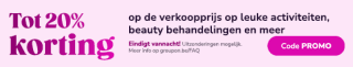 Tot 20% korting bij Groupon België