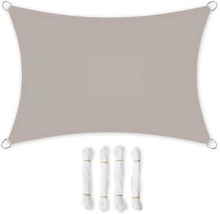 SONGMICS 3 x 5m schaduwdoek met 93% UV-bescherming voor €29,24 dmv code bij Amazon
