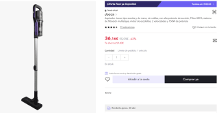 Electrodomésticos de cocina y ventiladores de techo a precios de locura