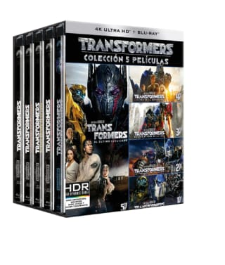 Pack Transformers 1-5 (4K Ultra HD + Blu-Ray) por 40€