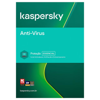 Kaspersky Antivirus 1 Usuário por 1 Ano - R$ 11,99