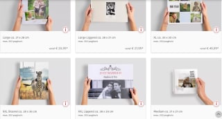 20% korting op fotoboeken met fotopapier bij Cewe