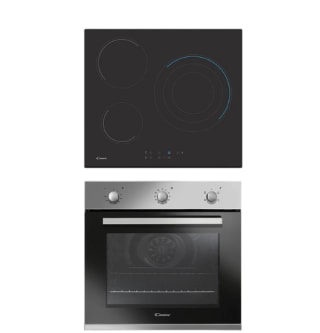 Conjunto de horno multifunción + Placa vitrocerámica Candy - PCP27XCH63TV por 399€
