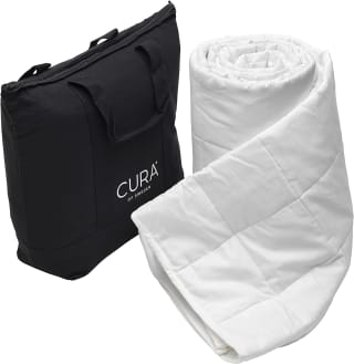CURA Pearl Classic 135x200 3kg Premium Katoenen Verzwaringsdeken voor €39,50 bij Amazon €