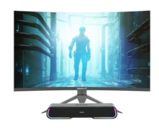 Pack Monitor Gamer Curvo Led 32" Fhd 165Hz 1Ms + Soundbar Bt por $169.990